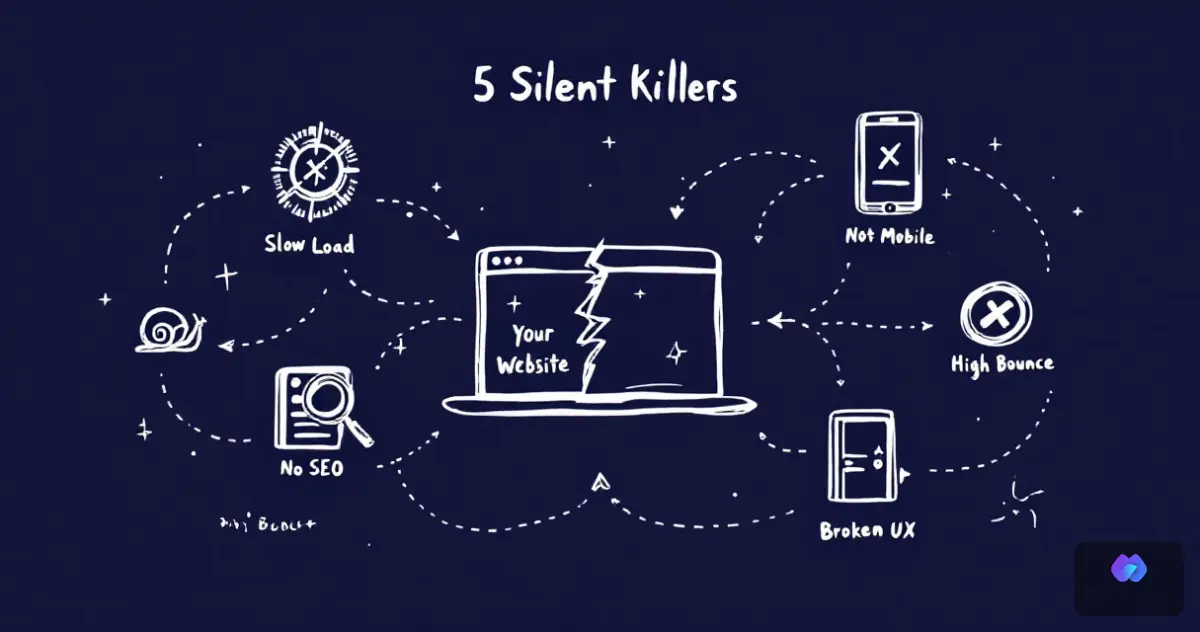 Five Signs Your Website Is Quietly Costing You Customers